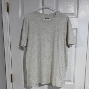 Hollister Heather Gray Short Sleeve Tee